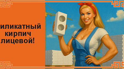 Белый силикатный лицевой пустотелый кирпич 1НФ, Улан-Удэ!